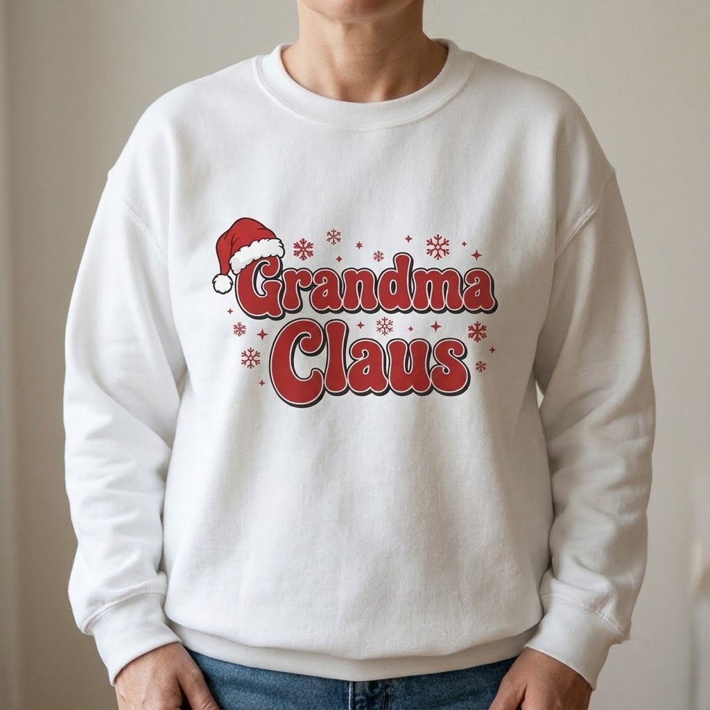 Grandma Christmas Sweatshirts: 6 Cozy Designs She Will Actually Wear